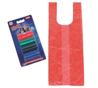 Nobby TidyUp sacs à excréments avec poignées 4 couleurs 4 rouleaux de 15 sacs