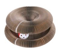 Nobby Toupie Pour Chats Flex 24x10cm Carton Interactif Avec Herbe À Chat Catnip