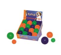 Nobby TPR Ball "SPIKY" trié Display 16 pcs, 8 cm