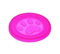 Nobby TPR Fly-Disc "Paw" 22 cm rose