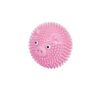 Nobby TPR Spiky Jouet en Forme Cochon pour Chien Rose 6,3 cm