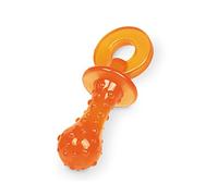 Nobby TPR Spiky Tétine Jouet pour Chien Orange 10 cm