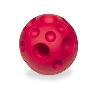 Nobby Treat Ball Jouet en Caoutchouc pour Chien Rouge Diamètre 12 cm
