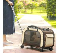 Nobby Trolley Move Braun pour Chiens, 55x32x32 CM, Amovible, 10 KG Résilients