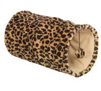 Nobby tunnel en peluche Ø 25 x 50 cm léopard