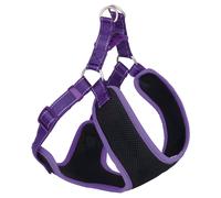Nobby Vaisselle Noir Mesh Reflect Mauve Harnais pour Chien Confort & Sécurité
