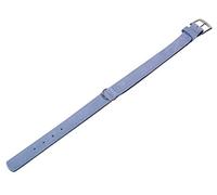 Nobby Velours Collier Bleu Ciel 27 cm (20-25 cm) 12/14 mm