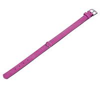 Nobby collier "VELOURS" fuchsia (Passion); 37 cm (30-35 cm); 17/19 mm