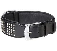 Nobby - Vinto / 78497-05 - Collier en cuir - Noir - 50 mm / 60 cm