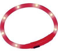 Nobby Visible Tube de Lumière LED pour Chien Rouge 10 mm/40 cm