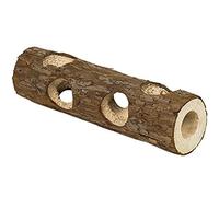 Nobby Woodland Tuyau en Bois pour Hamster/Souris 9 x 9 x 30 cm