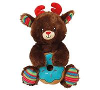 Nobby Xmas 65600 Peluche élan avec Donut 32 cm
