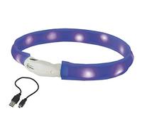 Nobbys 77026 Chien Starlight LED de sécurité lumière Collier de Ruban Bleu 40 cm