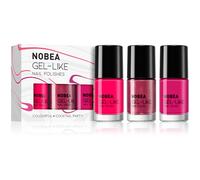 NOBEA Day-to-Day 3-Piece Gel-like Nail Polish set kit de vernis à ongles Cocktail Party
