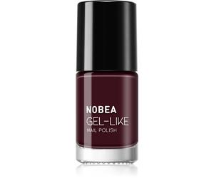 NOBEA Day-to-Day Gel-like Nail Polish vernis à ongles effet gel teinte Almost black #N18 6 ml