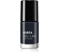 NOBEA Day-to-Day Gel-like Nail Polish vernis à ongles effet gel teinte Blue depths #N19 6 ml