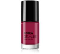 NOBEA Day-to-Day Gel-like Nail Polish vernis à ongles effet gel teinte Pomegranate red #N45 6 ml