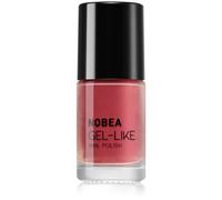 NOBEA Metal Gel-like Nail Polish vernis à ongles effet gel teinte Sunset coral #N53 6 ml