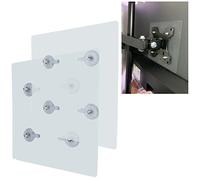 NOBER Lot de 2 adaptateurs de montage VESA non VESA universels pour bras de moniteur VESA 75 compatible avec bras de moniteur VESA