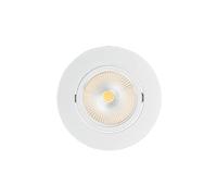 Nobile 5068 ECO Flat, 8W, 38°, 780 lm, 3000K, weiß-matt (1856756023)