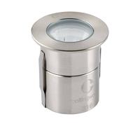 Nobile GL019RSS40F inox downlight LED rond extérieur 2W 4000K sol
