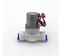NOBIRTBSA Vanne Olénoïde 1/4 Pouce Intubation à Poussée Rapide Induction Miniature Articles Sanitaires Bistable Contrôle De l'eau Électrovanne À Impulsion Vanne D'économie D'énergie Utile