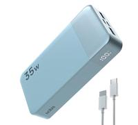 Nobis Power Bank, Alimentation Mobile 20000mah, Recharge Rapide pour Alimentation Mobile 35w, Batterie avec écran Numérique pour Phone, Android, etc