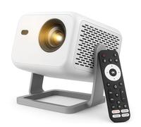 NOBKLEN Projecteur intelligent avec Netflix, Android 13, WiFi 6, Bluetooth 5.2, support 4K, Dolby Audio, Auto Focus - Cinéma maison portable 1080P pour films, jeux, utilisation en extérieur