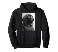 Noble Carlin médiéval Chevalier Surréaliste Fantaisie Insolite Chien Art Sweat à Capuche