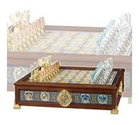 The Noble Collection Jeu d'échecs Maisons de Poudlard Quidditch Doré Enfants