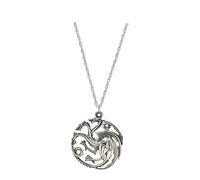 Le Jeu Noble Collection des trônes Targaryen Pendentif en Argent Sterling, Argent Sterling