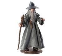 Noble Collection Seigneur des Anneaux Bendyfigs Figurine à plier Gandalf 19 cm NOB2816