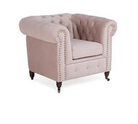 Noble design Chesterfield Polster Fauteuil TV Siège Club Lounge Textile Cuir