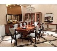 Noble designer chaise set 6 x chaises chaises baroque rococo style antique garniture nouveau