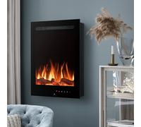 Noble Flame Lenox - Cheminée électrique Cheminée Murale Cheminée - Montage Mural