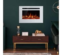 Noble Flame Paris Blanc 660 - Cheminée Électrique Murale