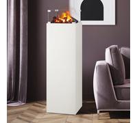 Noble Flame Torre 1200 Opti-Myst 3D [Cheminée Électrique]: Blanc (Chaud)