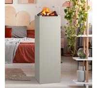 Noble Flame Torre 1200 Opti-Myst 3D [Cheminée Électrique]: Gris Soie