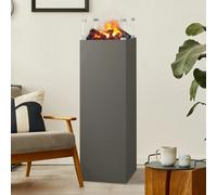 Noble Flame Torre 1200 Opti-Myst 3D [Cheminée Électrique]: Quartz Gris