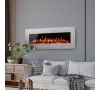 Noble Flame Vegas 1530 Inox - Cheminée électrique Cheminée Murale Kamino (