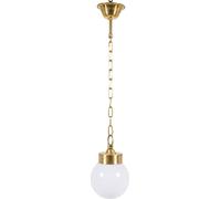 Noble Pendelleuchte Laiton Ø15cm Boule Parasol IP43 Extérieur Lampe Balcon