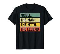 Noble The Man The Myth The Legend Citation personnalisée Amusante T-Shirt