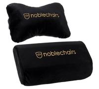 noblechairs Cushion set Noir, Or 2 pièce(s) Noir