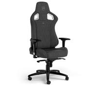 noblechairs Epic TX Chaise de Gamer - Fauteuil de Bureau Confortable - Siege Bureau Gamer - Tissu Textile Respirant - Conçu pour Les Utilisateurs Pesant Jusqu'à 120 kg - Anthracite