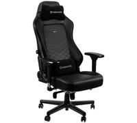 noblechairs Hero Chaise de Gaming - Chaise de Bureau - Cuir Synthétique PU - Noir/Blanc