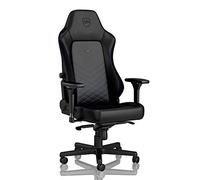 noblechairs Hero Chaise de Gaming - Chaise de Bureau - Cuir Synthétique PU - Noir/Bleu