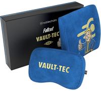 noblechairs Memory Foam Cushion Set Fallout Vault-Tec Edition, coussin de chaise de jeu, coussin de chaise ergonomique, coussin de chaise avec soutien lombaire