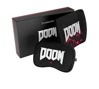 noblechairs Memory Foam Kissen-Set - Doom Edition - Coussin Memoire Forme, Oreiller Memoire Forme pour Chaise Gaming, Soutien Parfait du Cou, Ensemble de Coussin Ergonomique Chaise Bureau