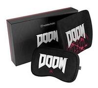 Noblechairs Pack de 2 coussins Doom Edition – Mémoire de forme, soutien du cou – Noir