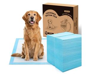 Nobleza Alaise Jetable pour Chien et Chiot, 60x90cm Tapis Pipi pour Chien 100 Pièces Tapis Educateur Chien Absorbant et Anti-fuites Alèse Jetable pour Chien Animaux
